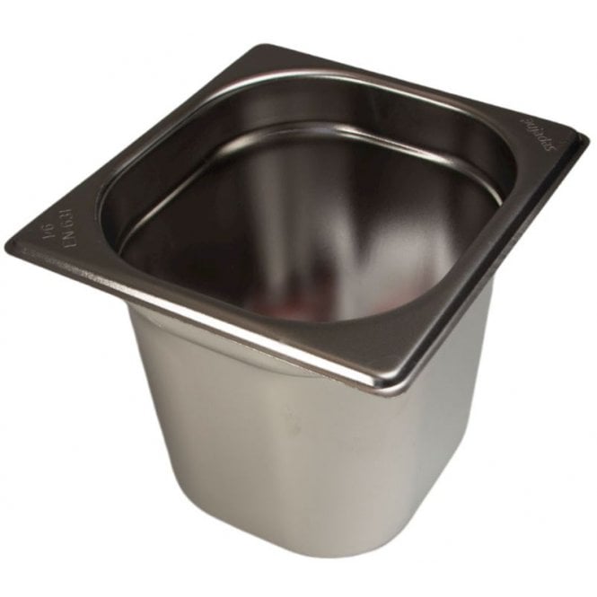 Pujadas Stainless Steel Gastro Container - 1/6 - 150mm / 6