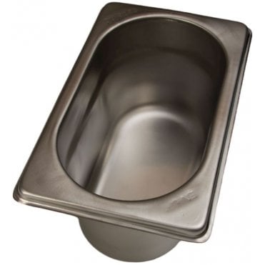Stainless Steel Gastro Container - 1/9 - 100mm / 4"