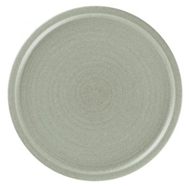 Ease Selva Aqua Green Flat Coupe Plate 20.4cm (Box of 12)