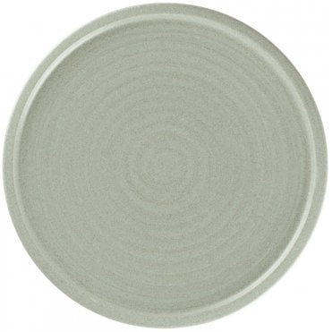 Ease Selva Aqua Green Flat Coupe Plate 23.8cm (Box of 12)
