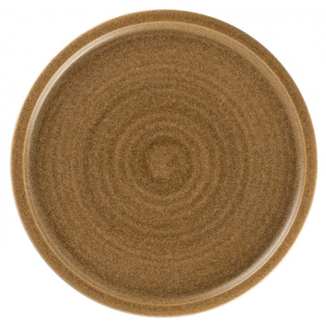RAK Ease Selva Autumn Brown Flat Coupe Plate 20.4cm (Box of 12)