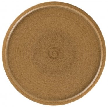 Ease Selva Autumn Brown Flat Coupe Plate 27.5cm (Box of 12)