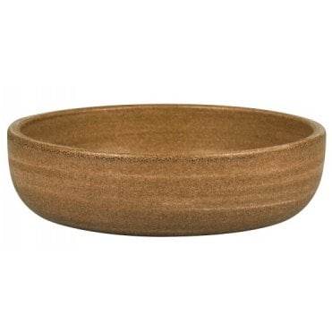 Ease Selva Autumn Brown Round Deep Plate 16cm (Box of 4)