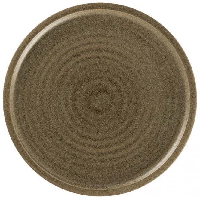 RAK Ease Selva Dark Brown Flat Coupe Plate 16.2cm (Box of 24)