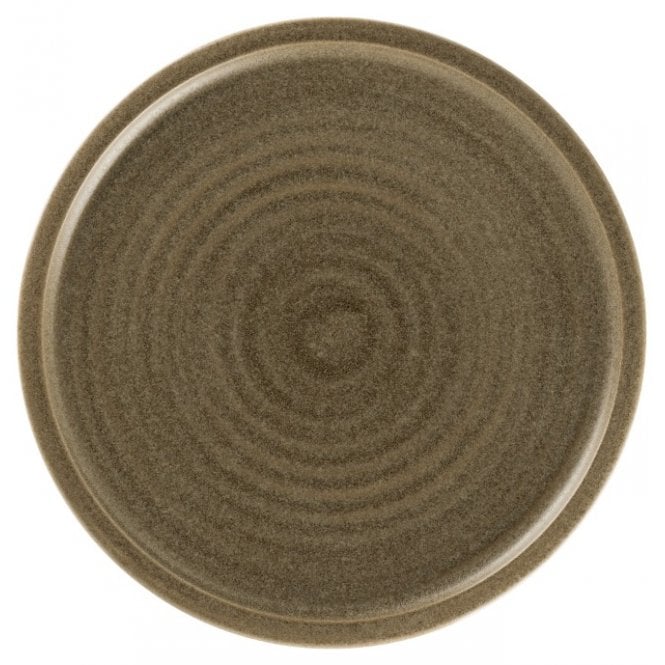 RAK Ease Selva Dark Brown Flat Coupe Plate 20.4cm (Box of 12)