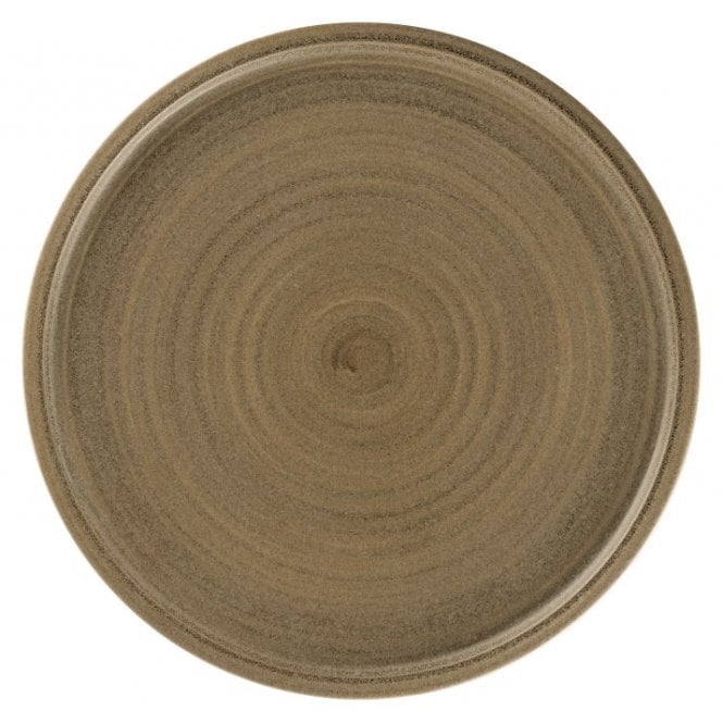 RAK Ease Selva Dark Brown Flat Coupe Plate 27.5cm (Box of 12)