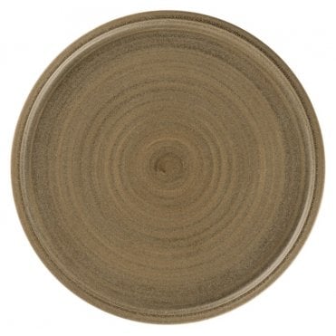 Ease Selva Dark Brown Flat Coupe Plate 27.5cm (Box of 12)