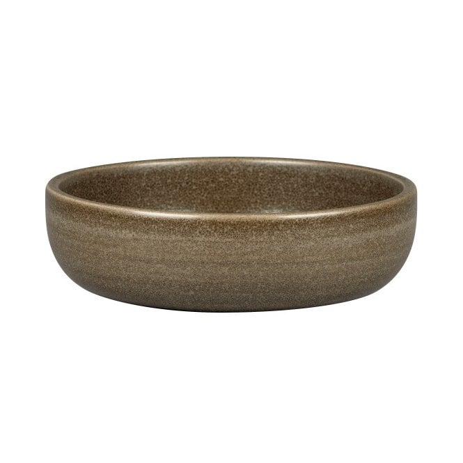RAK Ease Selva Dark Brown Round Deep Plate 16cm (Box of 4)