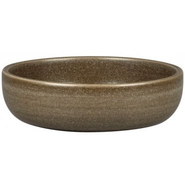 Ease Selva Dark Brown Round Deep Plate 16cm (Box of 4)