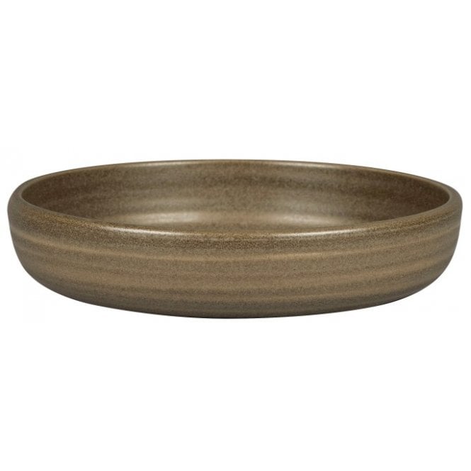 RAK Ease Selva Dark Brown Round Deep Plate 19.8cm (Box of 3)