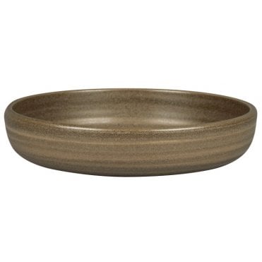 Ease Selva Dark Brown Round Deep Plate 19.8cm (Box of 3)