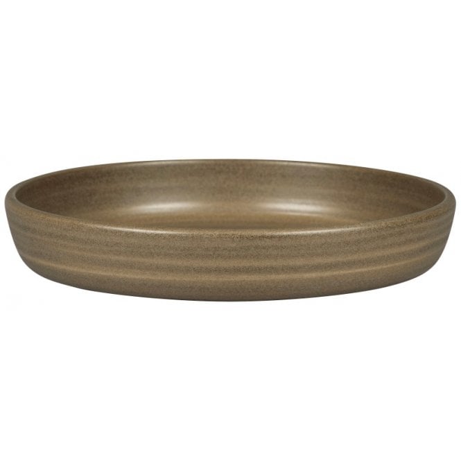 RAK Ease Selva Dark Brown Round Deep Plate 23.7cm (Box of 2)