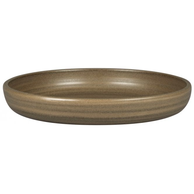 RAK Ease Selva Dark Brown Round Deep Plate 25.8cm (Box of 2)