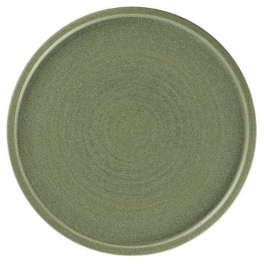 Ease Selva Dark Green Flat Coupe Plate 27.5cm (Box of 12)