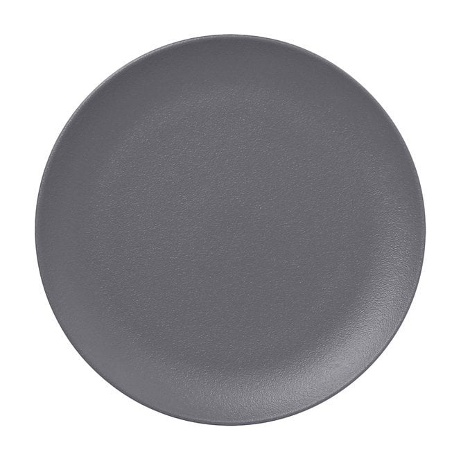 RAK Neofusion Flat Coupe Plate - Stone 24cm/9.4 (Box Of 12)