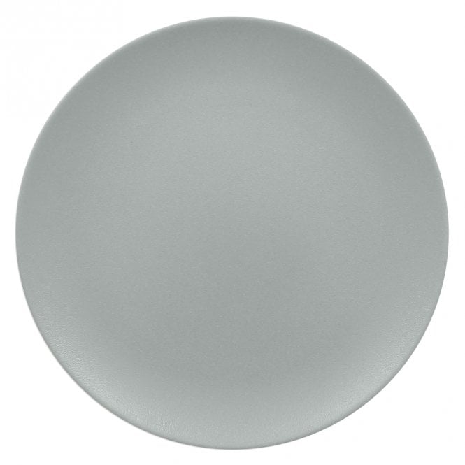 RAK Neofusion Mellow Flat Coupe Plate - Pitaya Grey 24cm/9.4 (Box Of 12)