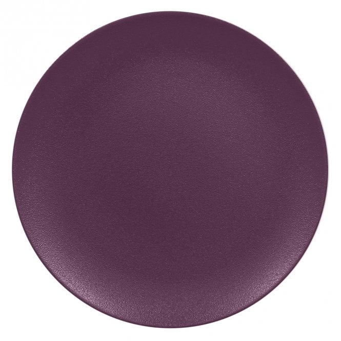RAK Neofusion Mellow Flat Coupe Plate - Plum Purple 27cm/10.6 (Box Of 12)