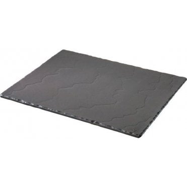 Basalt 1/2 Gastro 32.5x26.5cm/13x10.5" Rectangular Tray Matt Slate (Box Of 6)