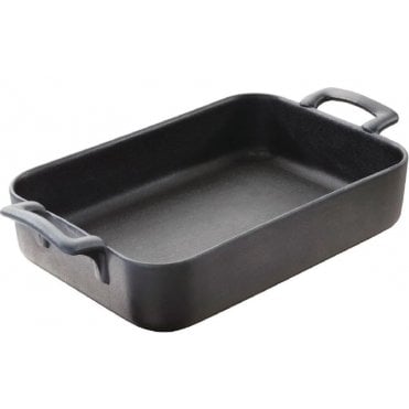 Belle Cuisine Rect Dish 16x11x4.5cm / 6x4.2x1.8" Black (Box Of 12)