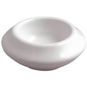 Butter Pat Flying Saucer 25gms 7.2cm White (Box Of 12)