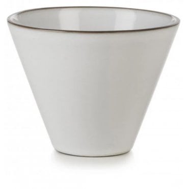 Revol Equinoxe Conik Bowl Pepper White- 8.75 Oz (Box Of 4)
