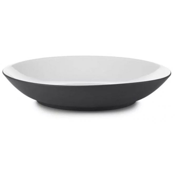 Revol  Equinoxe Coupe Plate Pepper White- 10.75