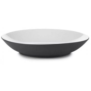Revol Equinoxe Coupe Plate Pepper White- 10.75" (Box Of 4)