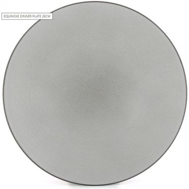 Revol Equinoxe Dinner Plate Pepper White- 28 Cm (Box Of 6)