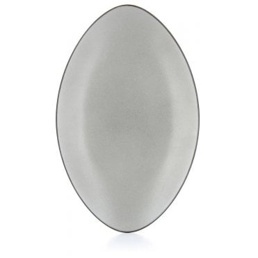 Revol Equinoxe Oval Plate Pepper White- 34 Cm (Box Of 6)