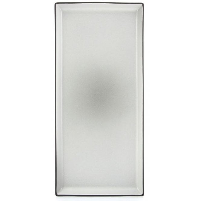 Revol  Equinoxe Rectangular Pepper White Plate - 32.5 X 15 Cm (Box Of 6)