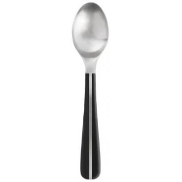 Contour Noir (Sa) Black English Teaspoon (Pack Of 12)