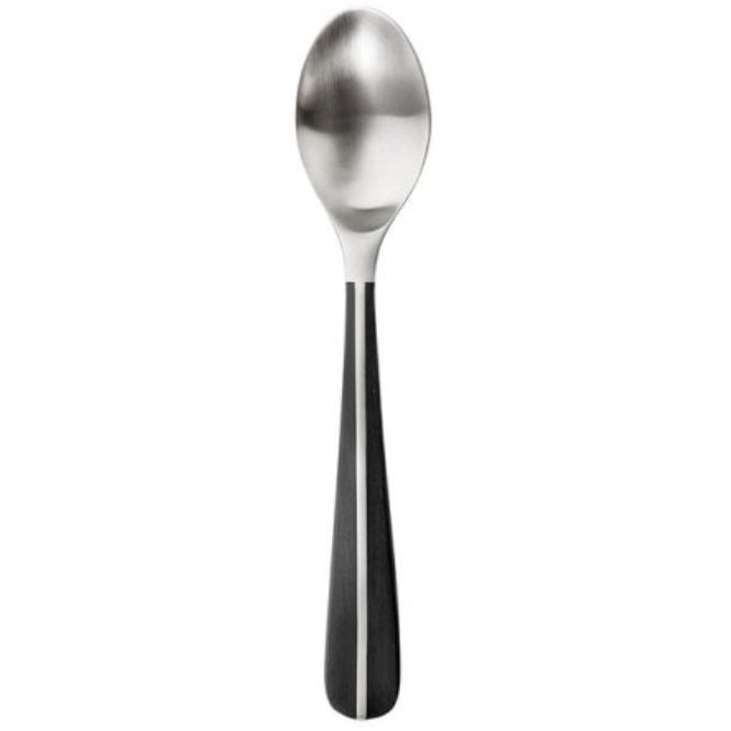 Robert Welch Contour Noir (Sa) Black Soup Spoon/dessert (Pack Of 12)