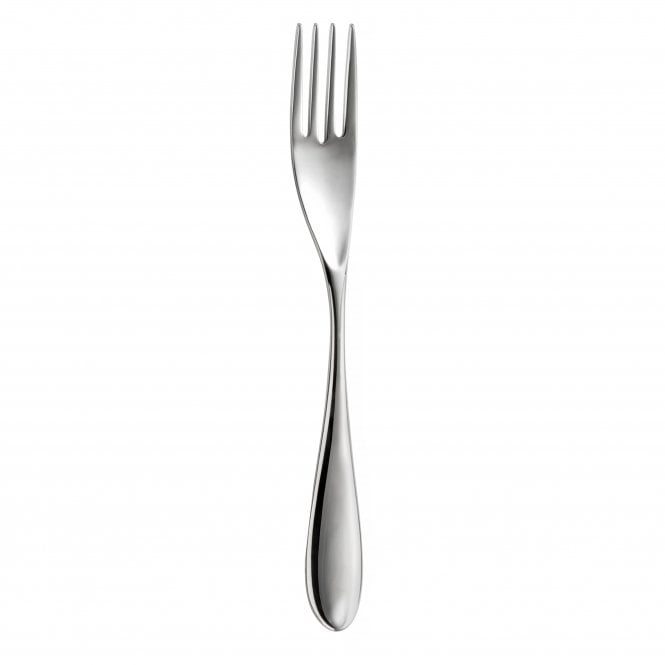 Robert Welch Kingham Bright Dessert Fork 18/10 (Pack Of 12)