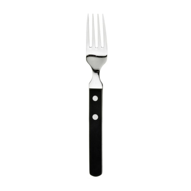 Robert Welch Trattoria Dessert Fork Black Handle 18/10 (Pack Of 12)