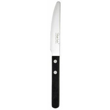 Trattoria Dessert Knife Black Handle 18/10 (Pack Of 12)
