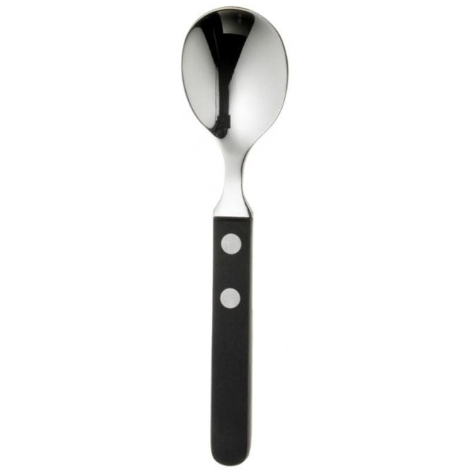 Robert Welch Trattoria English Tea Spoon Black Handle 18/10 (Pack Of 12)