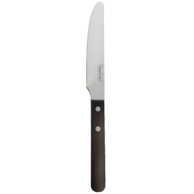 Robert Welch Trattoria Table Knife Black Handle 18/10 (Pack Of 12)