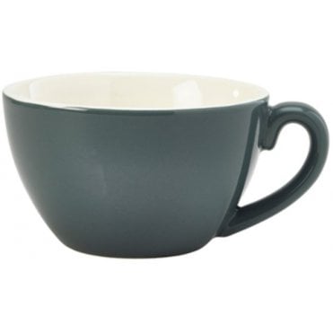 Royal Genware Bowl Shape Cup - 12oz / 34cl Grey (Box Of 12)