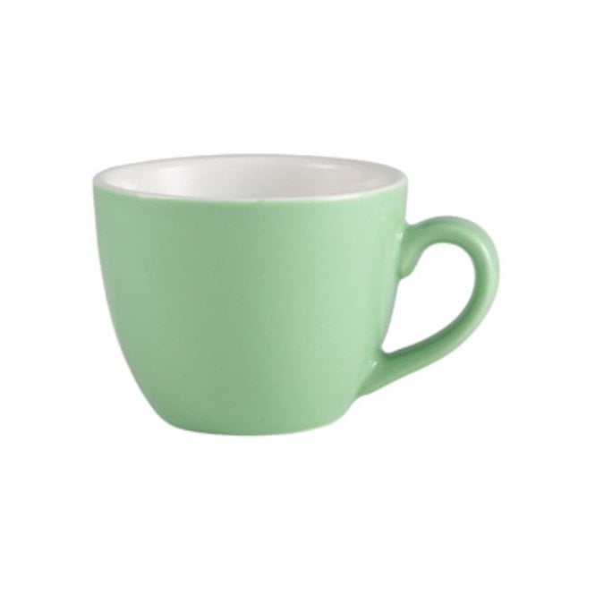 Genware Royal  Bowl Shape Cup - 3oz / 9cl Green (Box Of 6)
