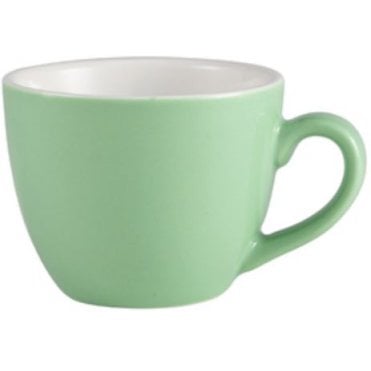 Royal Genware Bowl Shape Cup - 3oz / 9cl Green (Box Of 6)
