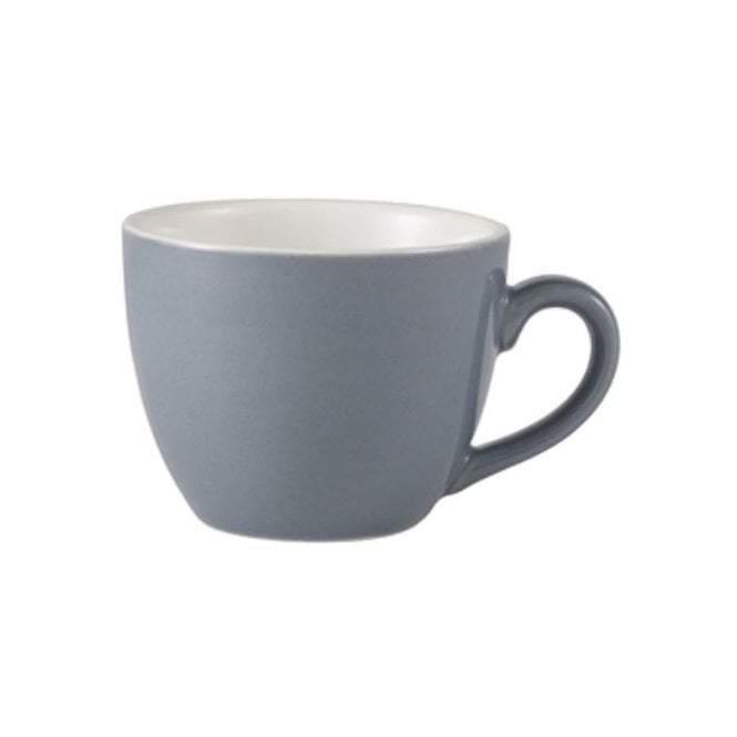 Genware Royal  Bowl Shape Cup - 3oz / 9cl Grey (Box Of 6)