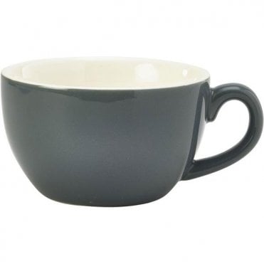 Royal Genware Bowl Shape Cup - 6oz / 17.5cl Grey (Box Of 6)