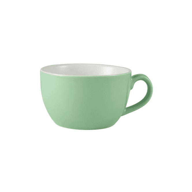 Genware Royal  Bowl Shape Cup - 8.75oz / 25cl Green (Box Of 6)