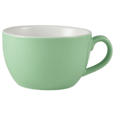 Royal Genware Bowl Shape Cup - 8.75oz / 25cl Green (Box Of 6)