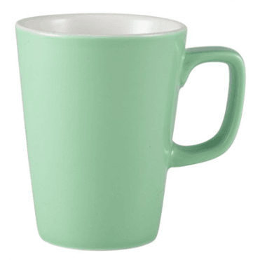 Royal Genware Latte Mug - 12oz / 34cl Green (Box Of 6)