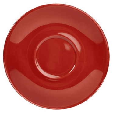 Royal Genware Saucer - 6.2" / 16cm Red (Box Of 6)