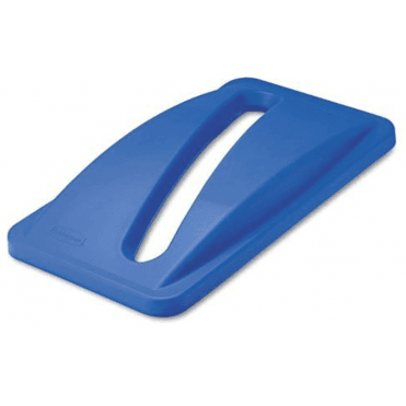Rubbermaid Blue Paper Slim Jim Bin Lid