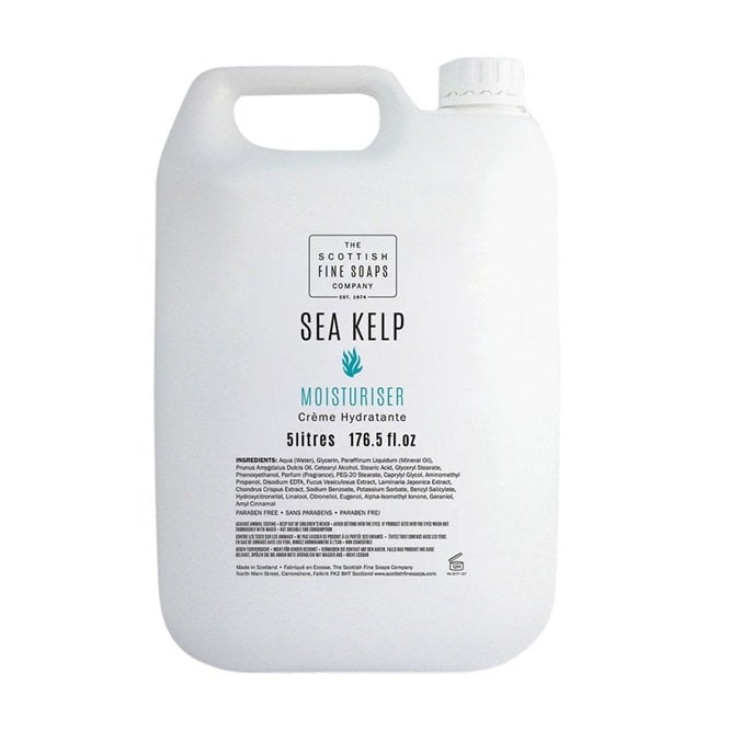 Scottish Fine Soaps Sea Kelp Moisturiser, 5l Bottle Refill (Pack Of 2)