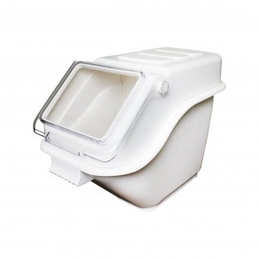 Shelf Ingredient Bin, 5 Gallon (80 Cups), White