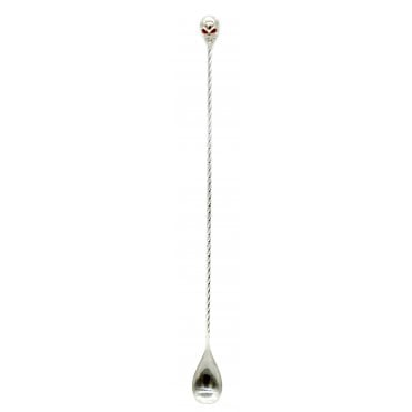 Stainless Steel Skull Bar Spoon 330mm 